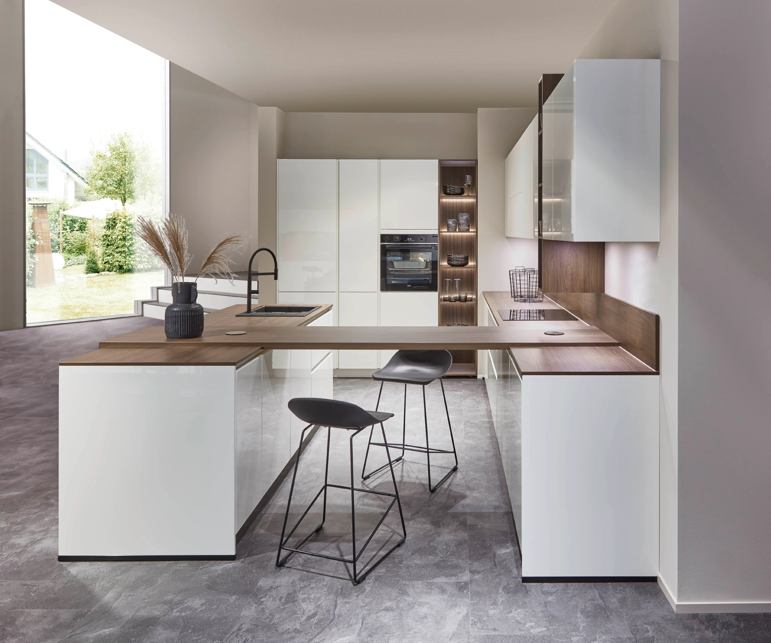 Passion kitchen collection featuring expressive design with rich textures and bold elements